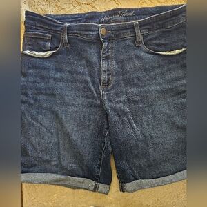 Universal Thread Dark Blue Denim Shorts 16WR